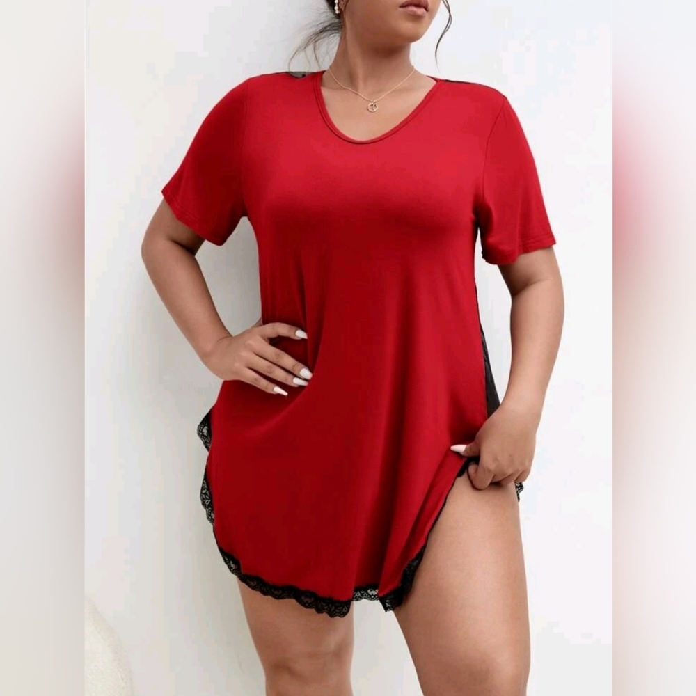 Plus size nighty
